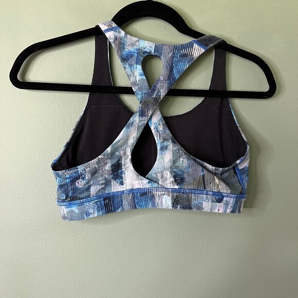 Lululemon Time To Sweat Keyhole Back Sports Bra Size 8 - Picture 5 of 7